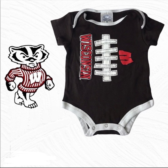 Bundle of 3 Wisconsin Baby Bodysuits - Picture 8 of 16